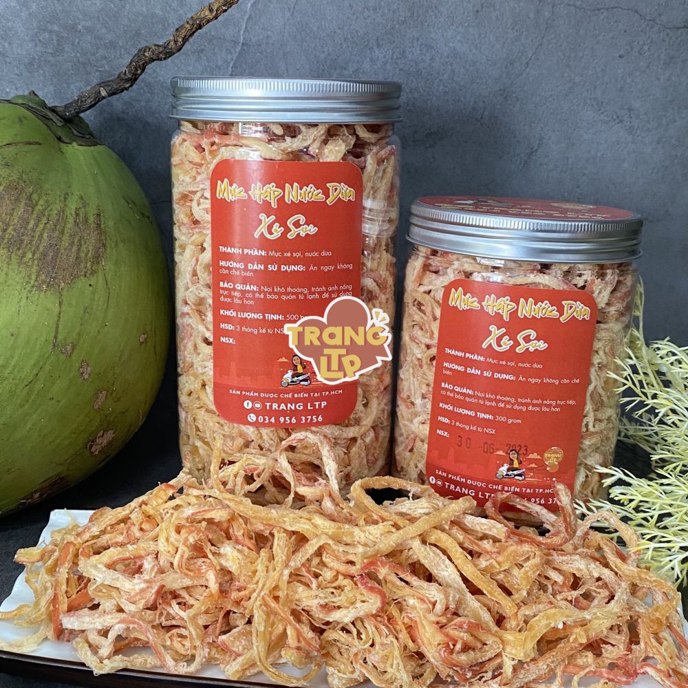 Mực tẩm hấp nước dừa